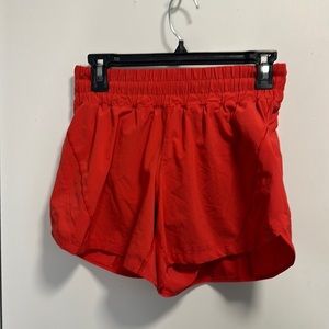 Gently worn Lululemon Hotty Hot Run Shorts